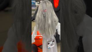 5 ft Pop Up Screaming Girl  Halloween 2024  At Home Stores halloween halloweenanimatronics [upl. by Alurd]