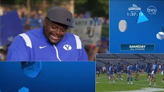 Derwin Grey on BYUSN Gameday  91022 [upl. by Vidda]