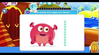 Adapted MindMath  Level 13 First Grade Lessons  Counting by Tens  Fix the Compass [upl. by Hakeem]