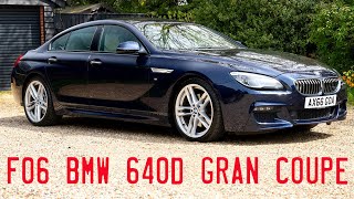 2016 BMW 640d Gran Coupe  The modern BMW Shark [upl. by Marve623]