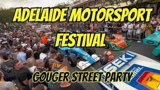 Adelaide Motorsport Festival 2024  Gouger Street Party [upl. by Anertak]