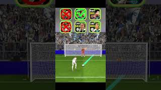 Efootball 25  FCB Barcelona vs Real Madrid Penalty Shotout🔥 shorts efootball efootball25 pes [upl. by Kirven]