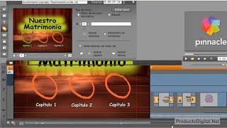 Como hacer crear menu en pinnacle 15 tutorial [upl. by Bertsche]