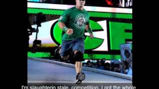 John cena The Time Is Up Theme Song With Lyrics [upl. by Jalbert]