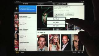 IMDb Movies TV  Review on the iPad [upl. by Atilek810]