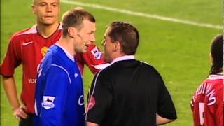 Everton v Manchester United Highlights 2005 Duncan Ferguson [upl. by Xirtaeb313]