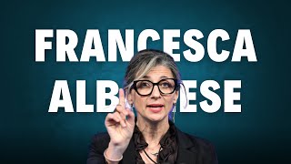 Learn how to pronounce Francesca Albanese Italy with Audio and Phonetic Spelling [upl. by Akihsal]