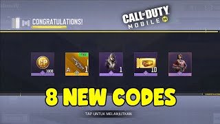 NEW CODM 8 NEW WORKING REDEEM CODES NOVEMBER 2024  COD MOBILE CP REDEEM CODES 2024 NOVEMBER [upl. by Ttenna791]