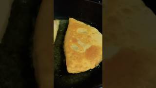 Frying Chebureki  Sneak Peek cookingvideo cheburek чебуреки чебурекисмясом [upl. by Newlin]