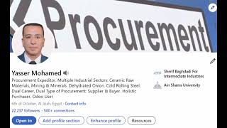 Experience In Multiple Procurement Industrial Sectors [upl. by Aivon400]