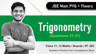 Trigonometry Part 33 JEE Main PYQ  Theory  Prabhat Ranjan [upl. by Dielu]