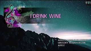 MAGICSING Karaoke ADELE  I DRINK WINE karaoke  pop [upl. by Annoyik557]