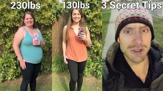 How to Lose Weight Fast Down 100lbs [upl. by Verdi]