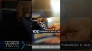 Citas abiertas en pasaporte por fin vozzmedianet [upl. by Suirad]