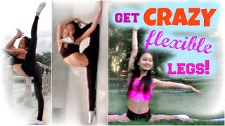 How to Get CRAZY CONTORTIONIST Leg Flexibility  FAST [upl. by Lenad]