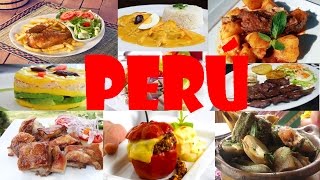 Las COMIDAS MÁS RICAS del PERÚ  GASTRONOMÍA PERUANA LIMA [upl. by Baler]