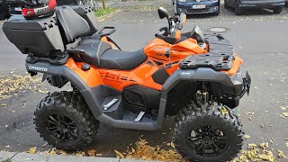 CF Moto 850 Modell 2024 Test im Gelände [upl. by Esille]