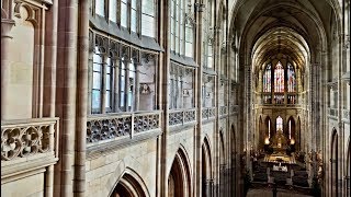 Triforium katedrály sv Víta na Pražském hradě [upl. by Enelyahs]