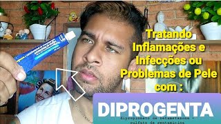 Tratando Piercing Inflamado  Granuloma e Etc com DIPROGENTA  piercingantibioticodiprogenta [upl. by Eduam]