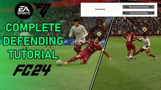 THE BEST DEFENDING TECHNIQUE IN EA FC 24 [upl. by Eey]