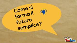 futuro semplice  italiano L2LS grammatica italiana italian [upl. by Attenod]