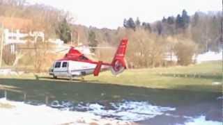 Christoph Hessen  ReichelsheimWetterau HELIFLIGHT  AS 365 150313 in Karlsbrunn [upl. by Calva]