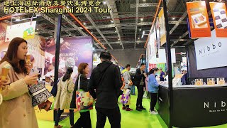 HOTELEX Shanghai 2024 TourShanghais Annual Largest FoodampBeverage Expo40000 ㎡3000 Merchants [upl. by Barnabe]