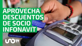 Descuentos de socio Infonavit que pueden aprovechar en vacaciones [upl. by Novello411]