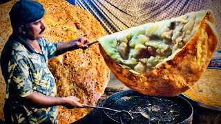 Desi Deep Fried Pizza For Middle Class  Lahori Famous Katlama Recipe  Katlama Street Foods [upl. by Mayfield]