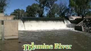 Loudon Weir  Condamine River [upl. by Brander162]