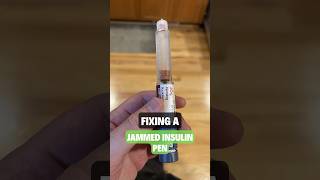 How to fix a Jammed Insulin Pen That’s Not Working🤔 diabetics [upl. by Nydroj]