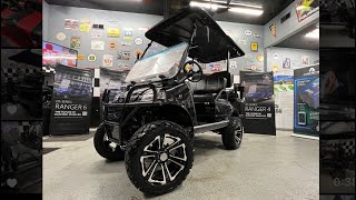 2024 Evolution Forester 4 Plus Lithium Lifted Golf Cart [upl. by Lette]