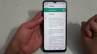 how to use TalkBack in LG w30 Plus LG w30 Plus TalkBack setting [upl. by Crellen]