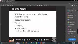 System Verilog Testbench 1 Simple amp SelfChecking [upl. by Sirob]