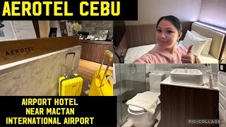 WHERE TO STAY NEAR MACTAN INTERNATIONAL AIRPORT AEROTEL CEBU RUBY WONDERS💛 [upl. by Tomlinson628]