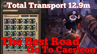 The best road go to caerleon bring 129m total loot • Albion online albiononline [upl. by Lillis]