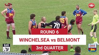 RD6 Winchelsea VS Belmont 3rd QTR 11\05 [upl. by Gariepy739]