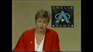 ITV Anglia Anglia News Bulletin Friday 12th August 1988 [upl. by Nnelg990]