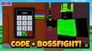 SECRET 1x1x1x1 BOSS  How to find All 4 Number Locations in THE CLASSIC Keypad Code ROBLOX [upl. by Mureil121]