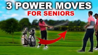 How SENIOR Golfers Hit Driver Straight and LONG  3 effortless power moves that you can learn [upl. by Sioled]