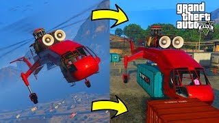 GTA 5 SKYLIFT HELIKOPTER im ONLINE MODUS SPIELEN Skylift Helikopter vor Release zocken [upl. by Enyamart]