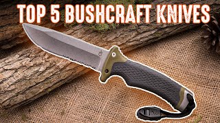 Top 5 Bushcraft Knives for Survivalists [upl. by Aelgna729]