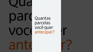 App Itaú  Antecipe suas Parcelas [upl. by Ahsenhoj]