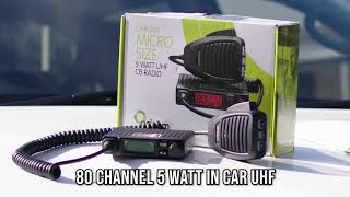 Oricom 2 watt Handheld UHF CB Radio Twin Pack [upl. by Talie]