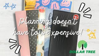 Dollar Tree 2025 planner finds  inexpensive planner options [upl. by Zurc864]