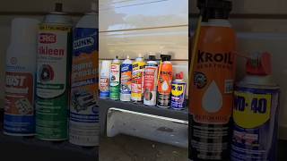 Flammable WD40 Brakleen PB Blaster Kroil and others put to the test [upl. by Cordell]