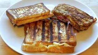 Toastie Cheese Sandwich How to make recipe toasted ham cheese [upl. by Kile]