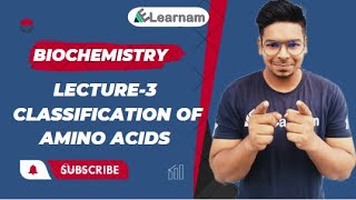 Biochemistry  Lecture3  Classification of Amino Acids  By Virendra Singh  CSIR  GATE  DBT [upl. by Adiaz]