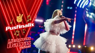 Aistė Mažeikaitė  Supalonely  Pusfinalis  Lietuvos Balsas Vaikai S3 [upl. by Oinegue]