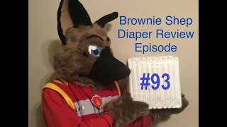 Brownie Shep Diaper ReviewEp 93 quotABUniverseSimplequot Discontinued [upl. by Nwahsear169]